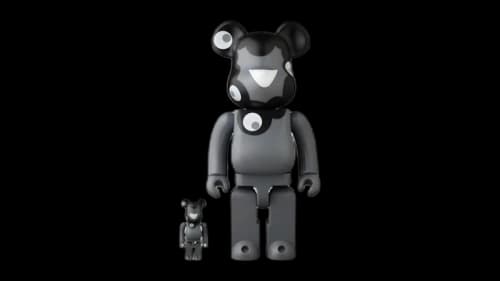 Bearbrick Myakumyaku (Monochrome Version) 100% & 400% Set