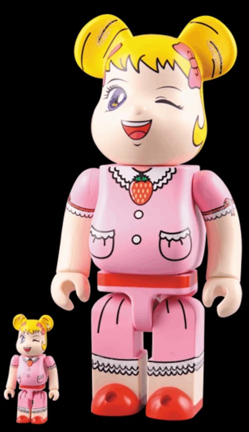 Bearbrick Mysterious Bear Bell 100% & 400% Set Pink