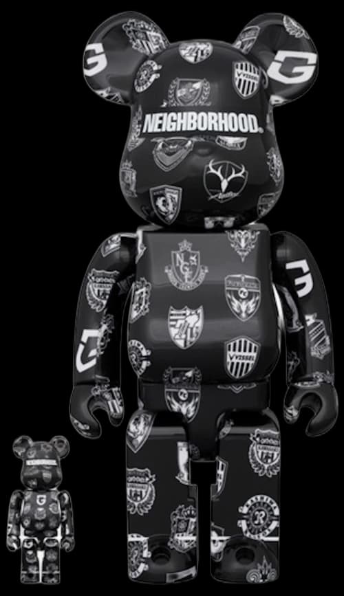 Bearbrick Neighborhood x J.League 30th Anniversary 100% & 400% Set
