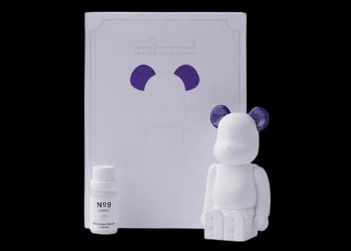 Bearbrick No.9 Galaxy Aroma Ornament Purple Nebula