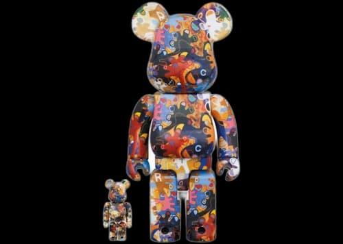 Bearbrick Noritake Kinashi (Noteiko! Reach Out) 100% & 400% Set