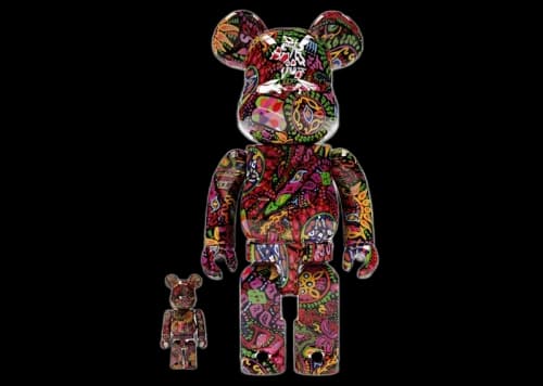 Bearbrick Psychedelic Paisley 100% & 400% Set