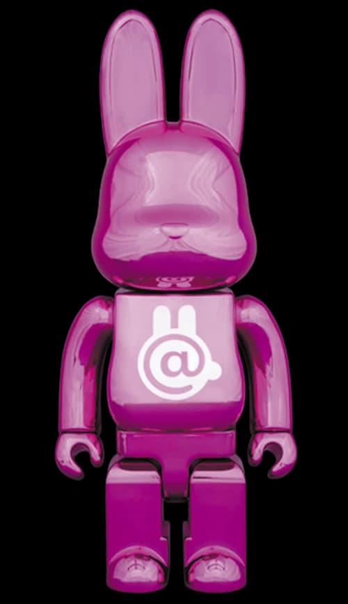 Bearbrick Rabbrick CHROME 400% PINK