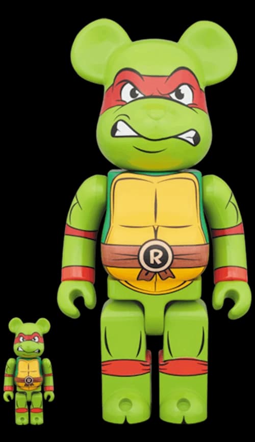 Bearbrick Raphael 100% & 400% Set Green