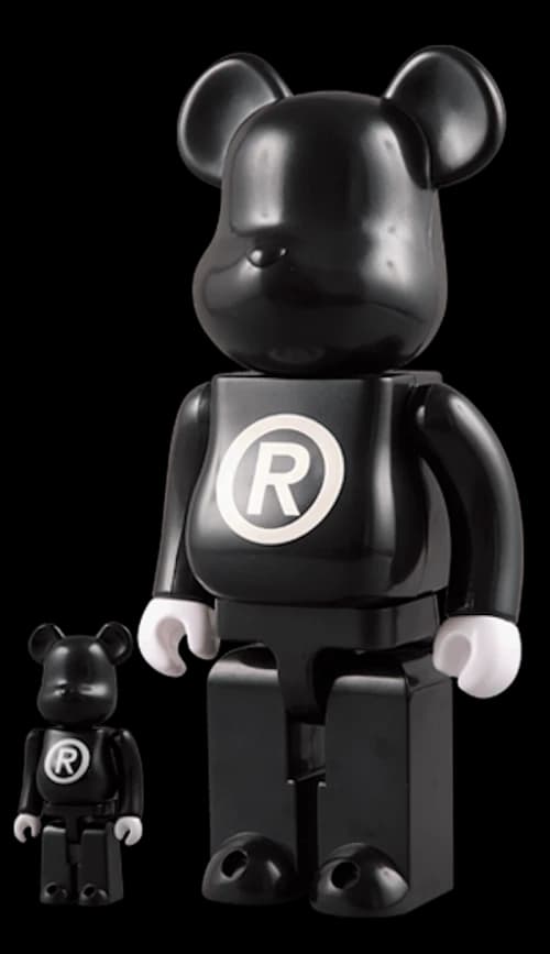 Bearbrick RESONATEGOODENOUGH 100% & 400% Set Black