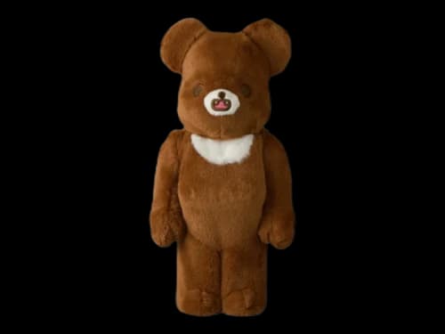 Bearbrick Rilakkuma Kigurumi Chairoikoguma 400%