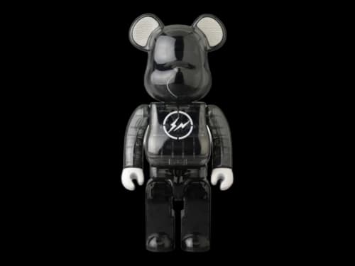 Bearbrick Rinaro Fragment Audio Portable Bluetooth Speaker 400% Black