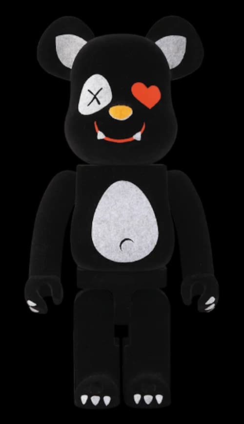 Bearbrick Roen Colon 1000% Black