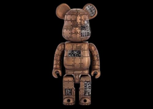 Bearbrick Royal Selangor Steampunk 400% Bronze