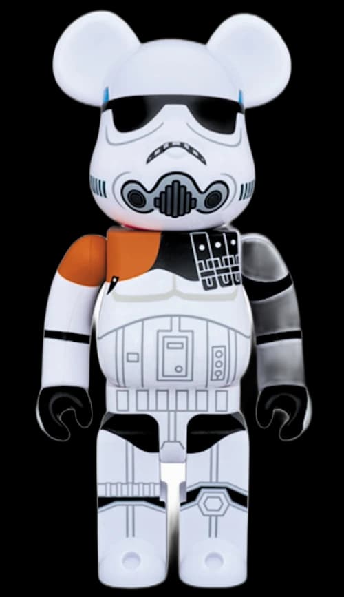 Bearbrick Star Wars Sandtrooper 400% White