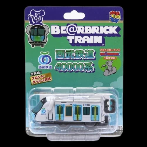 Bearbrick Seibu Railway 40000 Series Train Figure