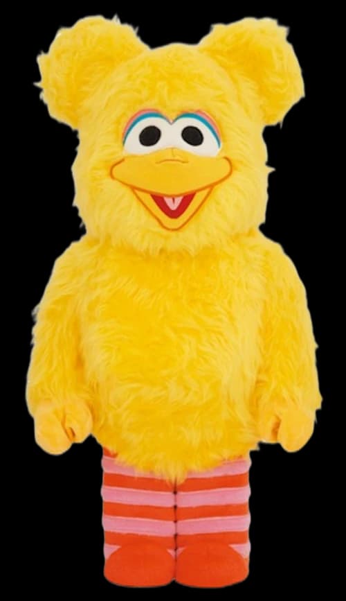 Bearbrick Sesame Street Big Bird Costume 1000