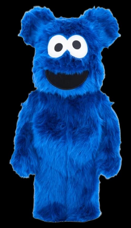 Bearbrick Sesame Street Cookie Monster Costume Version 2.0 10