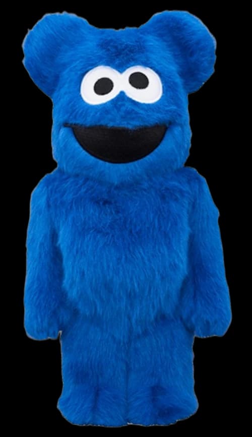 Bearbrick Sesame Street Cookie Monster Costume Version 2.0 4
