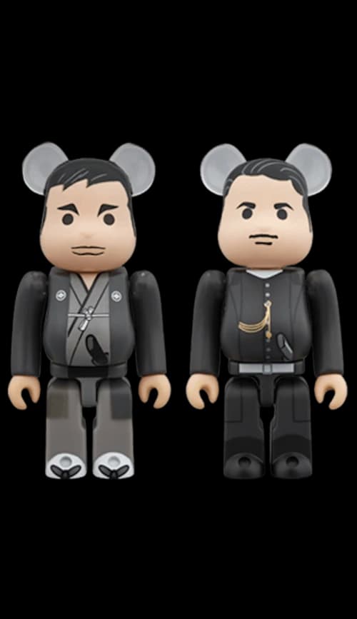 Bearbrick Shimaku Bakumatsu Shinsaku Takasugi/Toshizo Hijikata 100% Set