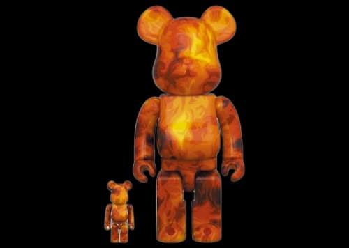 Bearbrick SSUR Fire 100% & 400% Set