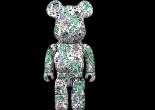 Bearbrick Steven Harrington "Coastline" 100% & 400% Set