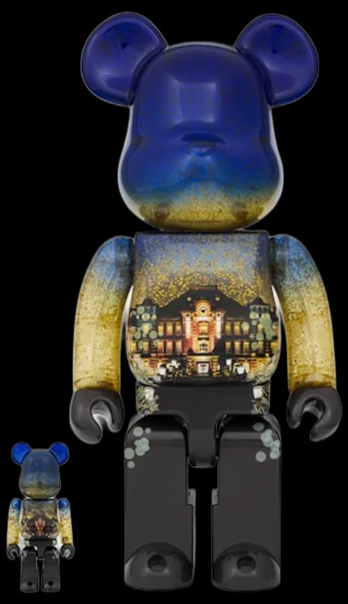 Bearbrick Tokyo Station Marunouchi Station Building Model Light Up Ver. 100% & 400% Set