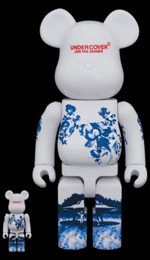 Bearbrick Undercoveer Jun Takahaski Ceramic UFO 100% & 400% Set