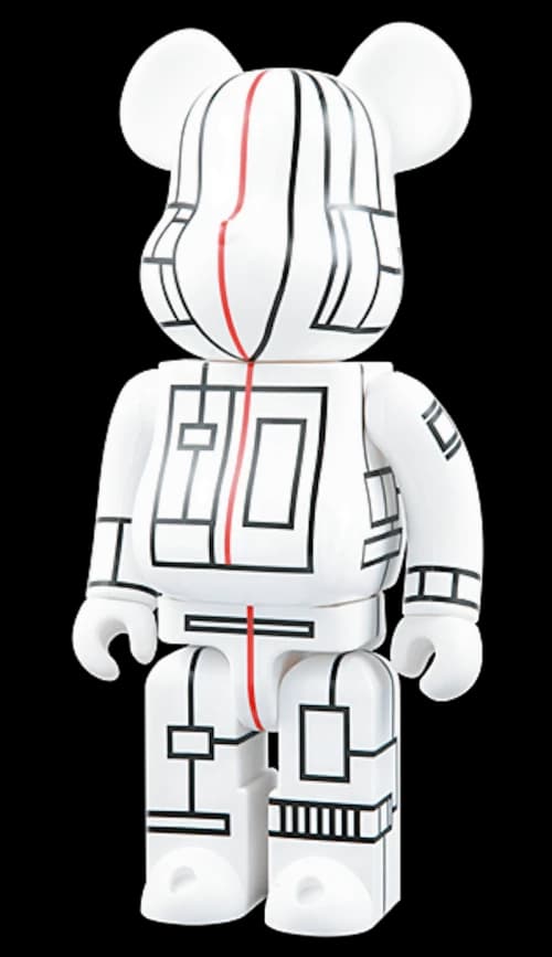 Bearbrick World Wide Tour Futura 400% White