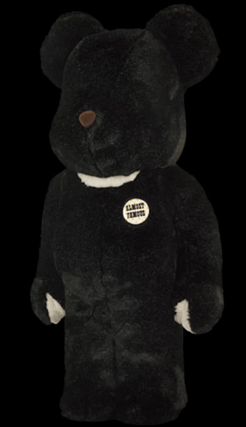 Bearbrick World Wide Tour Hiroshi Fujiwara HF 1000% Black