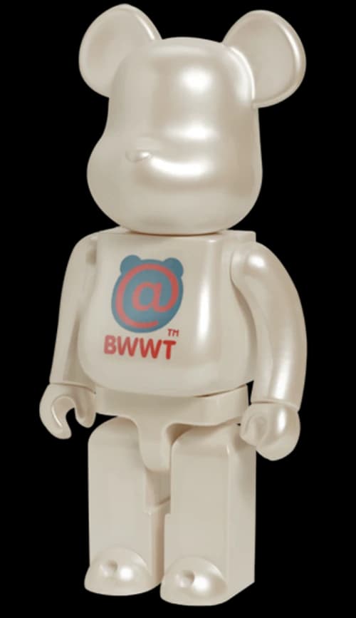 Bearbrick WORLD WIDE TOUR MCT 400% Silver