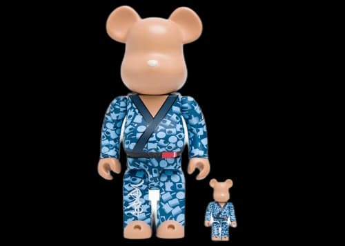 Bearbrick x ALBINO & PRETO x STASH 100% & 400% Set
