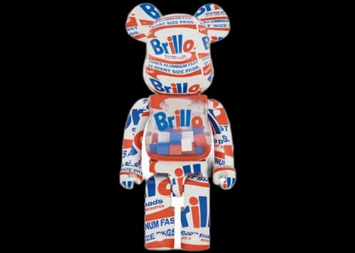 Bearbrick x Andy Warhol Brillo (2022) 1000%