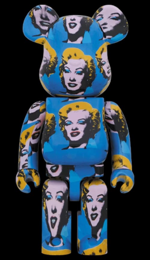 Bearbrick x Andy Warhol x Marily Monroe 1000%