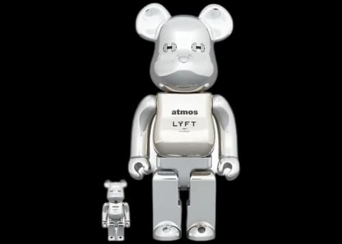 Bearbrick x atmos x LYFT 100% & 400% Set