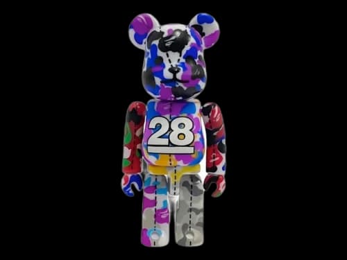 Bearbrick x BAPE 28th Anniversary Camo #2 Multi Camo (Secret Edition) 100%