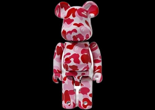 Bearbrick x BAPE Medicom Toy ABC Camo Chogokin 200% Pink