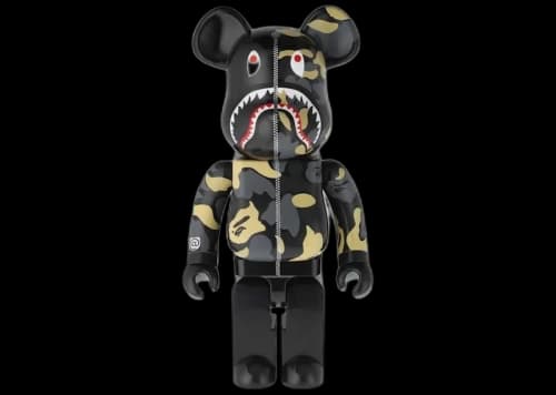 Bearbrick x Bape Shark New York Store Madison Ave 1 Year Anniversary 1000%