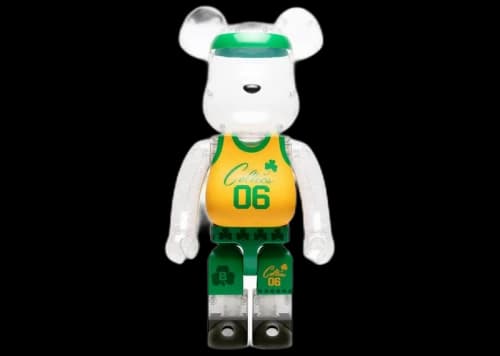 Bearbrick x Bodega x NBA Worldwide Respect Boston Celtics 1000%