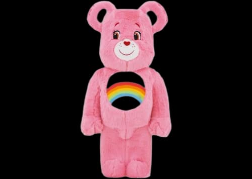 Bearbrick x Care Bears Cheer Bear Costume Ver. 1000% Pink