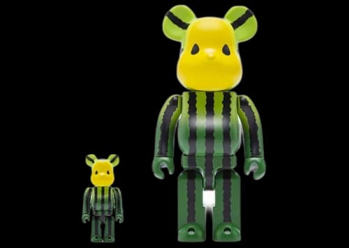 Bearbrick x CLOT Summer Fruits Yellow Watermelon 100% & 400% Set