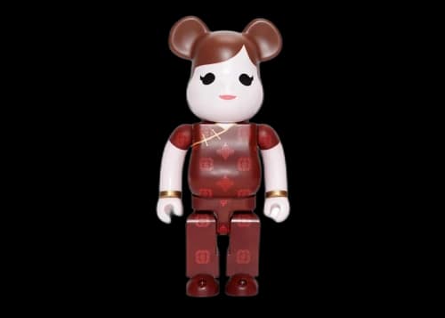 Bearbrick x CLOT Valentine's Day Girl 400%
