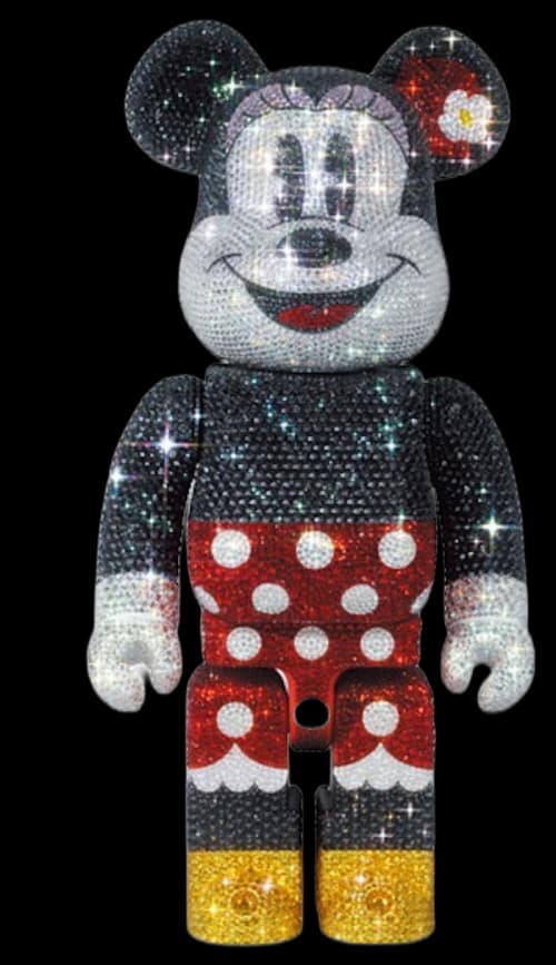 Bearbrick x Disney Crystal Decorate Minnie Mouse 4