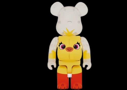Bearbrick x Disney Pixar Toy Story 4 Ducky 100% & 400% Set