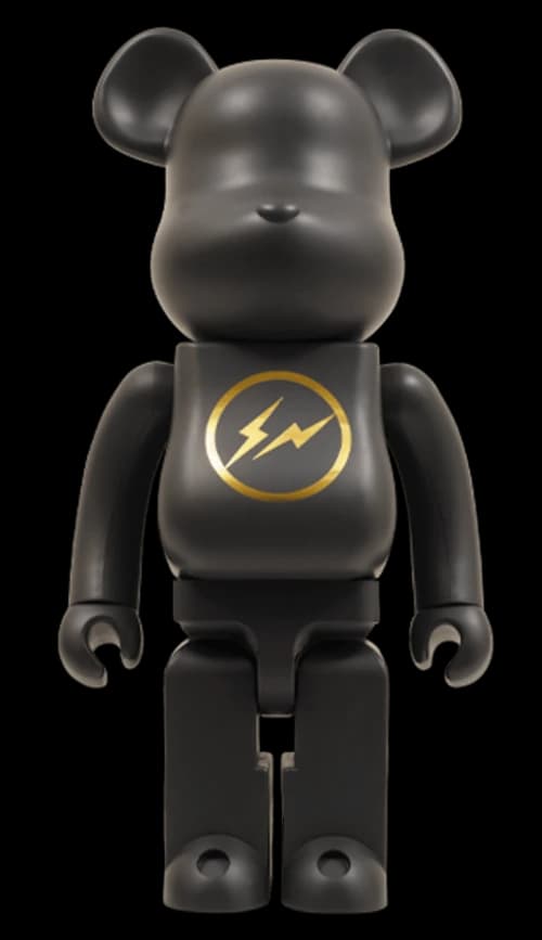 Bearbrick x Fragment 1000% Black