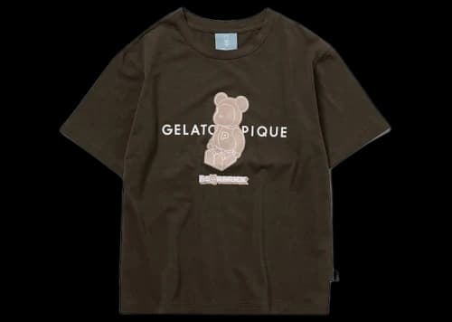 Bearbrick x Gelato Graphic T-shirt Gray