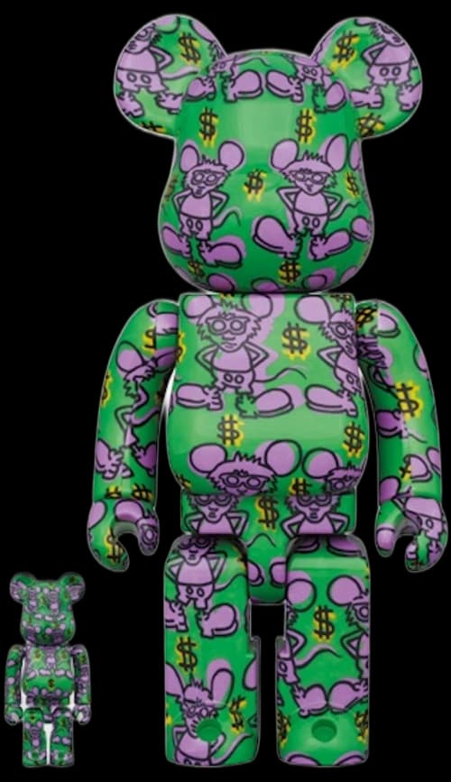 Bearbrick x Keith Haring #11 100% & 400% Set