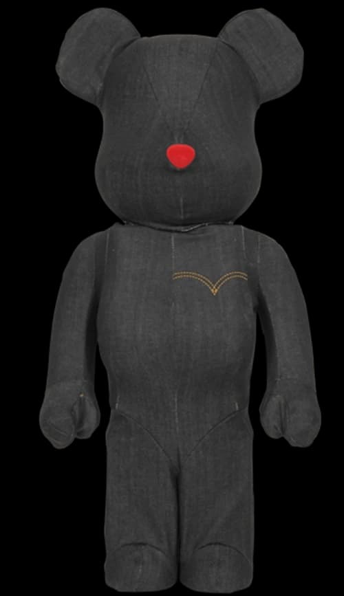 Bearbrick x Levi's Black 1000% Denim