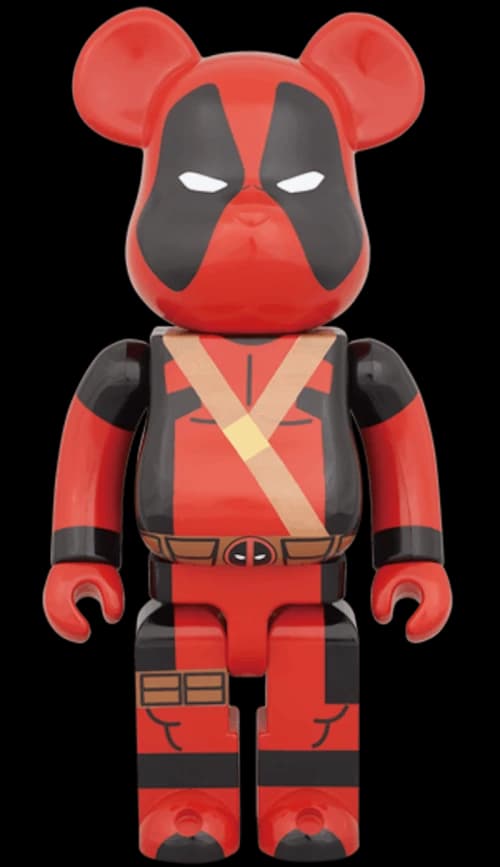 Bearbrick x Marvel Deadpool 400% Red