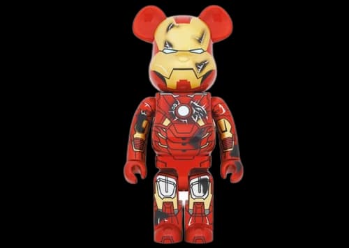 Bearbrick x Marvel Iron Man 3 (Iron Man Mark VII Damage Ver.) 1000%