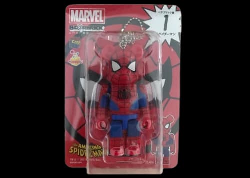 Bearbrick x Marvel Spider-Man Happy Lottery #1 100%