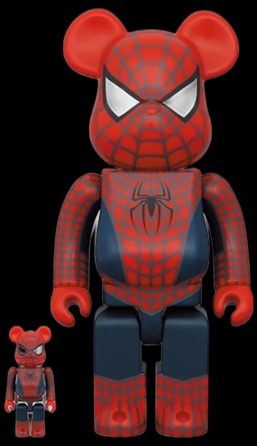 Bearbrick x Marvel Spider-Man No Way Home Friendly Neighborhood Spider-Man 100% & 400% Set