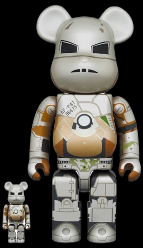 Bearbrick x Marvel The Infinity Saga Iron Man Mark I 100% & 400% Set