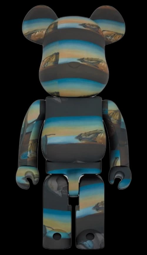 Bearbrick x Salvador Dali The Persistence of Memory 1000%