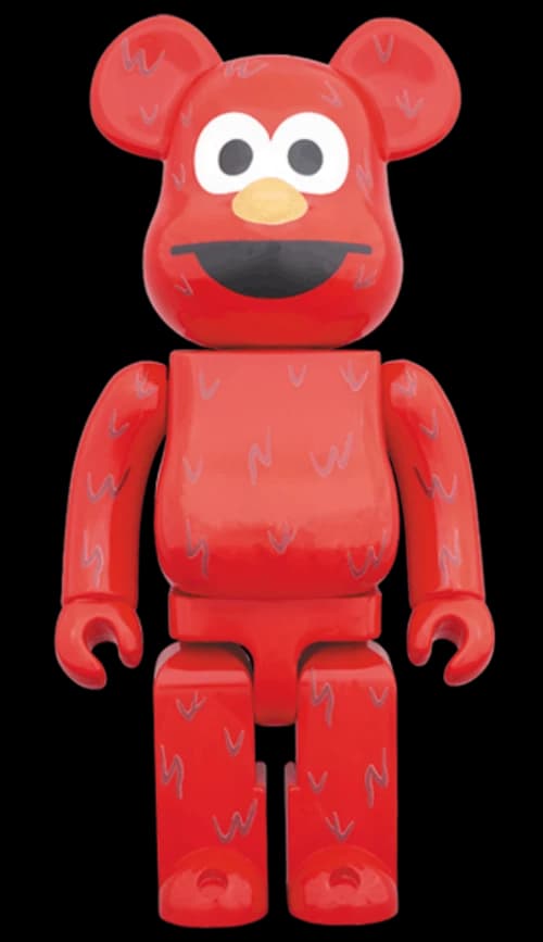 Bearbrick x Sesame Street Elmo 1000% Red